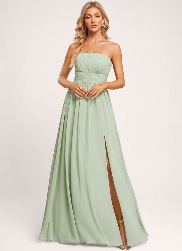 Robe de Soirée Émeraude Légère - gallery 3