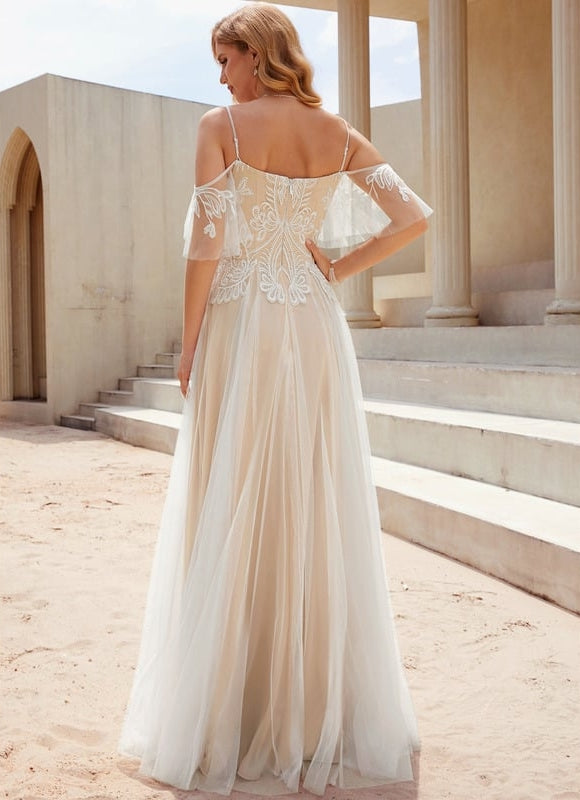Robe de Soirée Élégance Tulle Éthérée - gallery 1