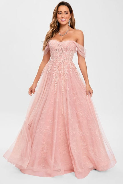 Robe de Soirée Rêve Rosé - gallery 1