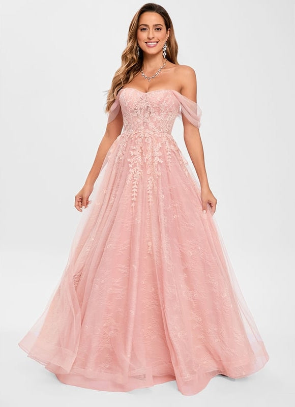 Robe de Soirée Rêve Rosé - gallery 1