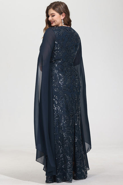 Robe de Soirée Satin Sombre - gallery 8