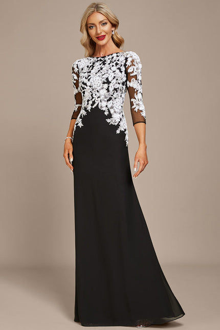 Robe de Soirée Élégance Sombre Astrale