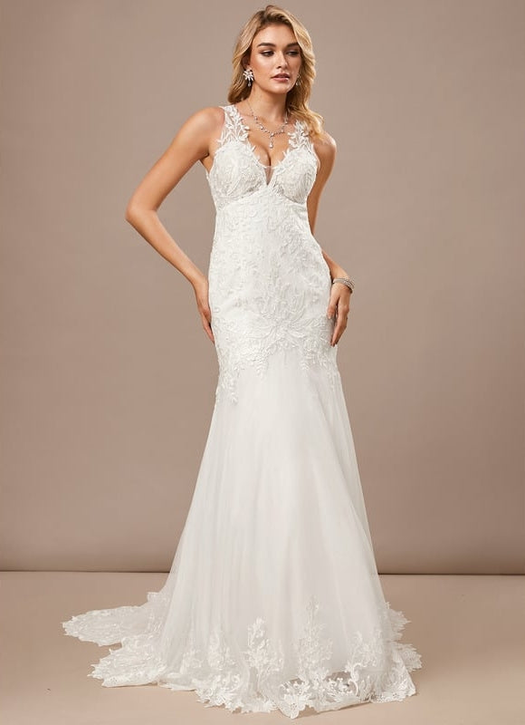 Robe de Soirée Élégance Tulle Dentelle - gallery 2
