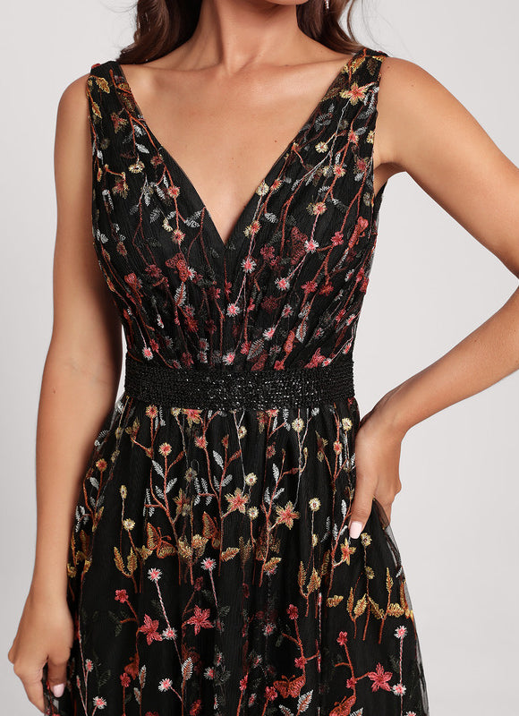 Robe de Soirée Floralité Nocturne - gallery 4