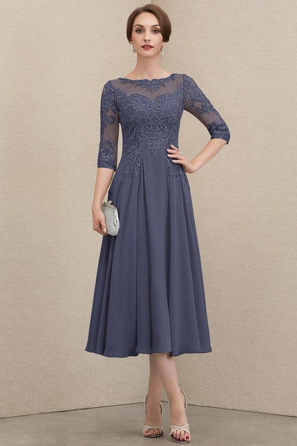 Robe de Soirée Éclat Grisé - gallery 4