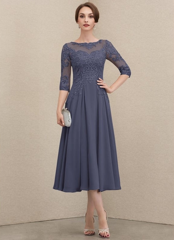 Robe de Soirée Éclat Grisé - gallery 4