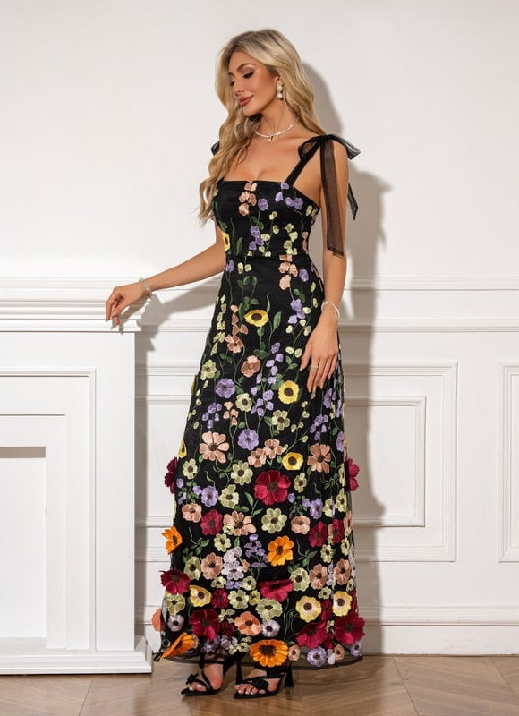 Robe de Soirée Florale Élégante - gallery 6