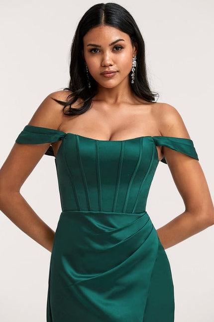 Robe de Soirée Élégance Satinée - gallery 3