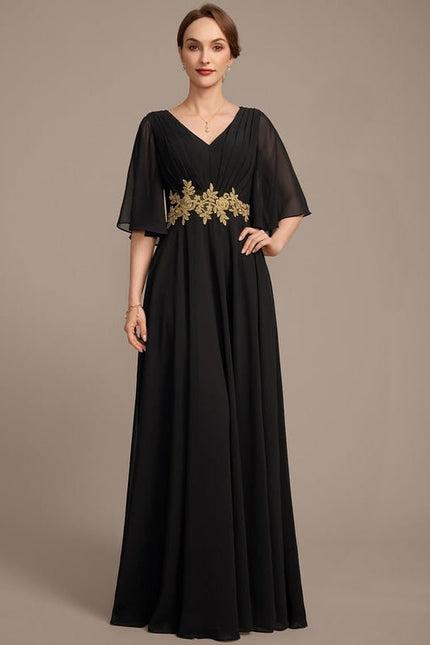 Robe de Soirée Noir Élégant - gallery 2