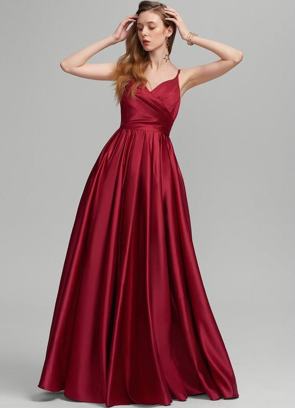Robe de Soirée Satin Éclairée - gallery 3