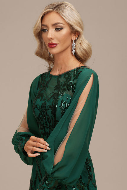 Robe de Soirée Luxe Émeraude - gallery 5