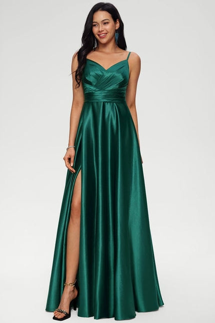 Robe de Soirée Satin Mystique