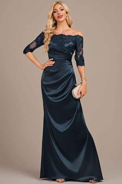 Robe de Soirée Chic Marine - gallery 2