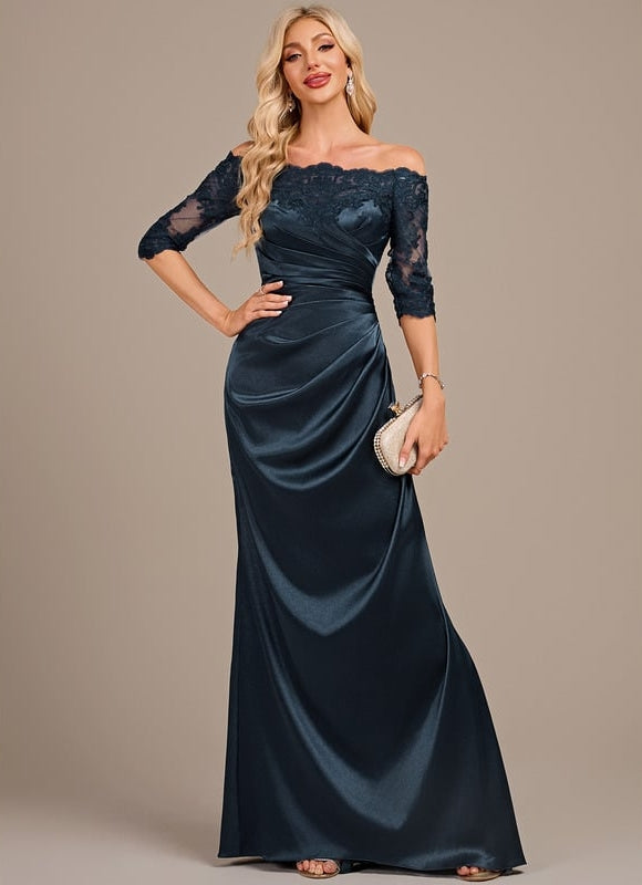Robe de Soirée Chic Marine - gallery 2