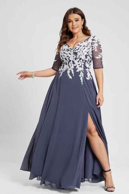 Robe de Soirée Élégance Marine Couture - gallery 8