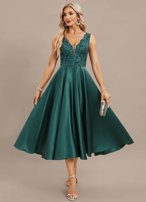 Robe de Soirée Éclat Sélénite - gallery 1