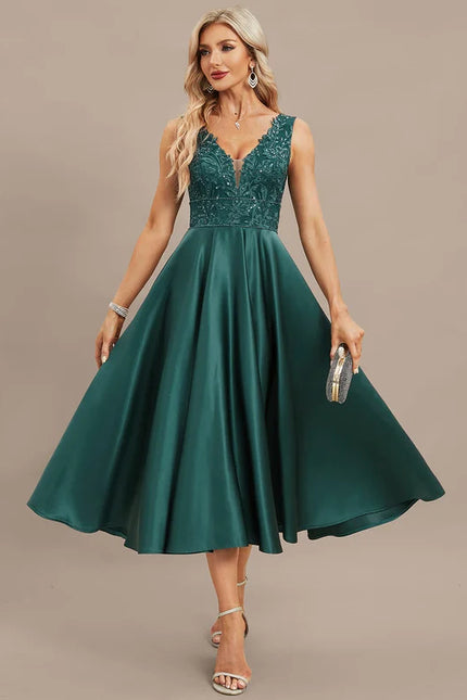 Robe de Soirée Éclat Sélénite - gallery 1
