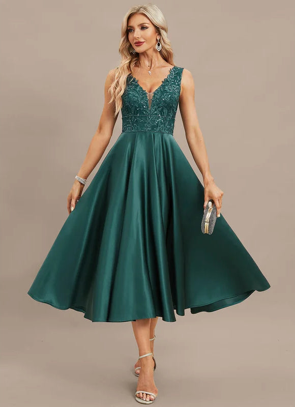 Robe de Soirée Éclat Sélénite - gallery 1