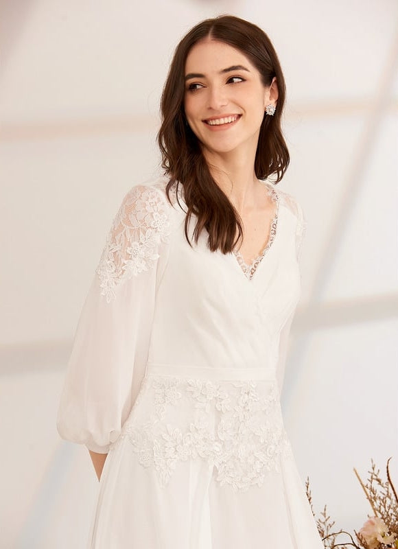 Robe de Soirée Fluide Éthérée - gallery 2