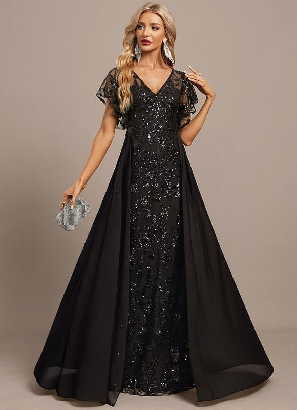 Robe De Soirée Paillette Dos Nu