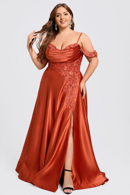 Robe de Soirée Éclat Cuivré - gallery 5