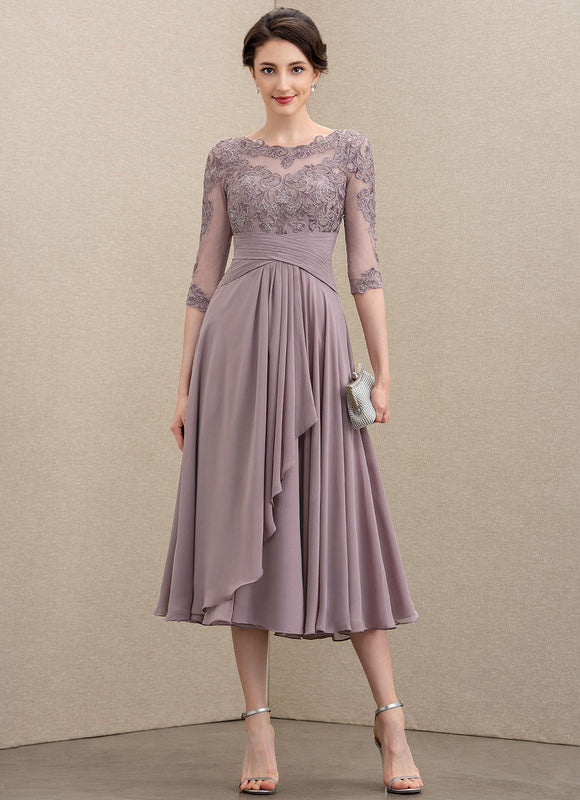 Robe de Soirée Élégance Lavande Douce