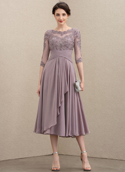 Robe de Soirée Élégance Lavande Douce