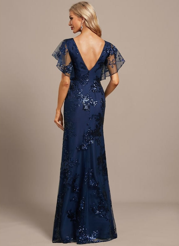 Robe de Soirée Pailletée Couture - gallery 6