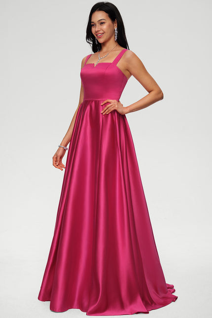 Robe de Soirée Aube Satinée - gallery 4