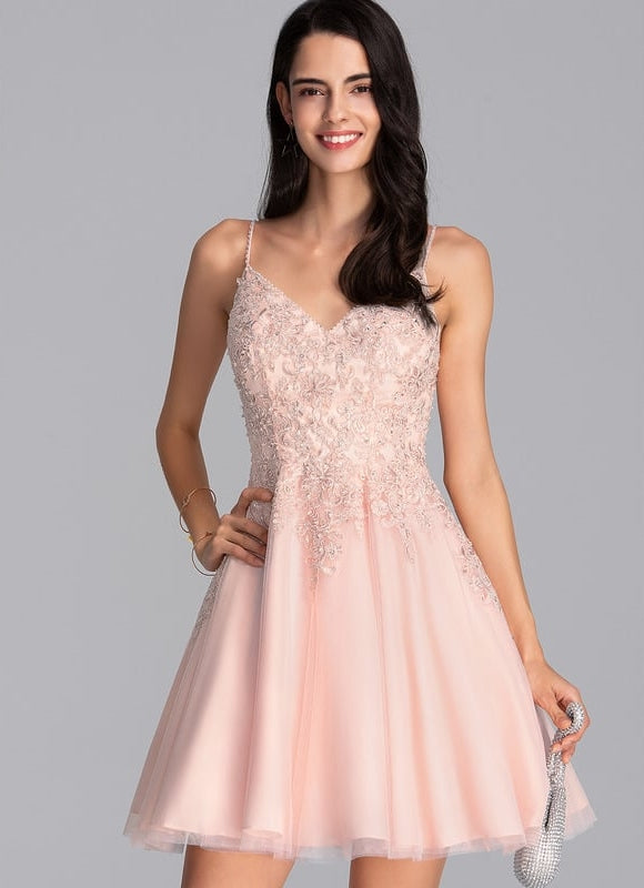 Robe de Soirée Éclat Rosé