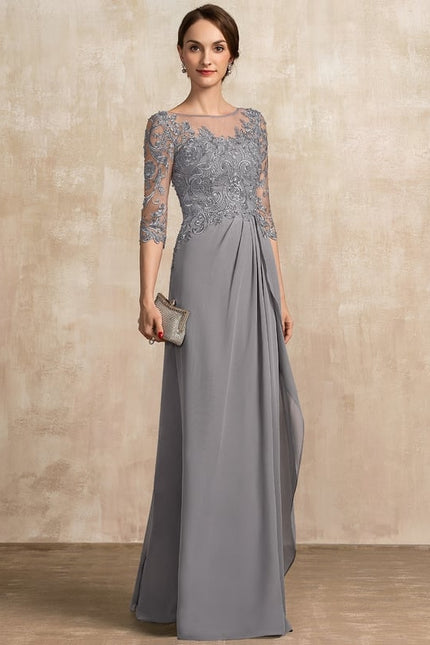 Robe de Soirée Élégance Givrée