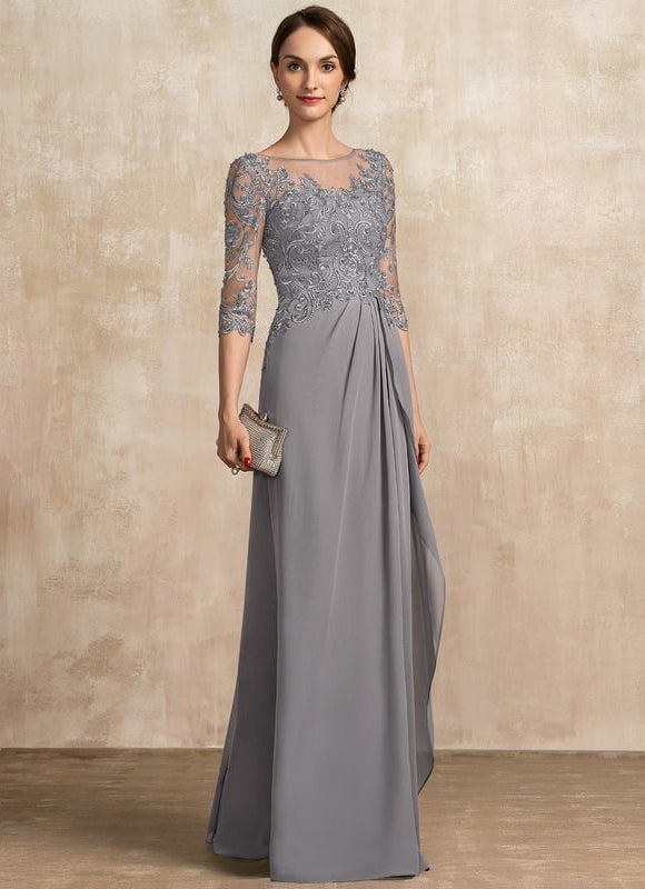 Robe de Soirée Élégance Givrée