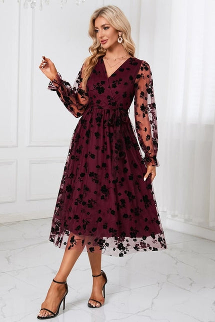 Robe de Soirée Mystique Florale - gallery 5