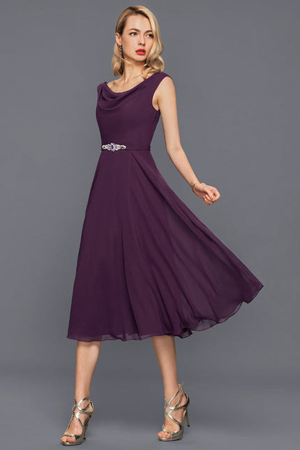 Robe de Soirée Mousseline Glamour - gallery 4