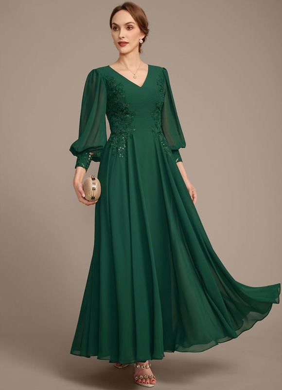 Robe de Soirée Éclat Feuille - gallery 4