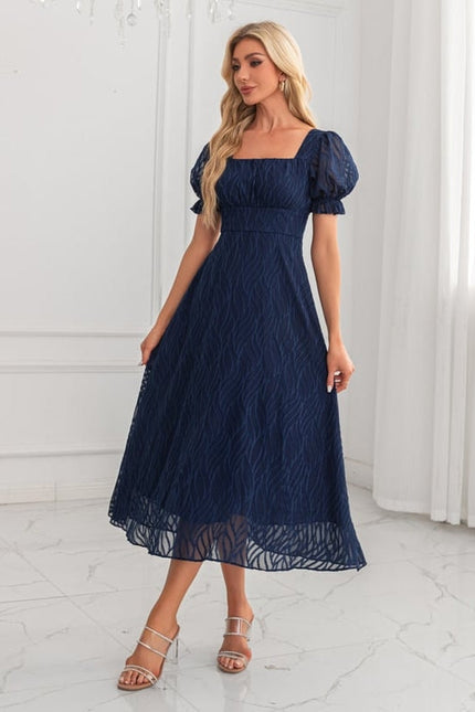 Robe de Soirée Vague Marine - gallery 2