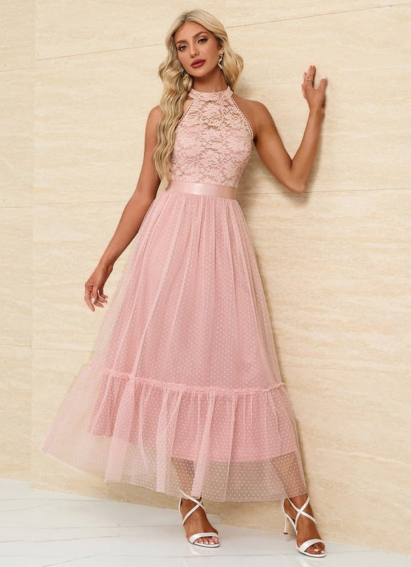 Robe de Soirée Douceur Poudrée - gallery 3