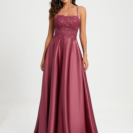 Robe De Soirée Perlée Strass