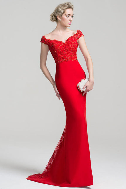 Robe de Soirée Rouge Glamour - gallery 2