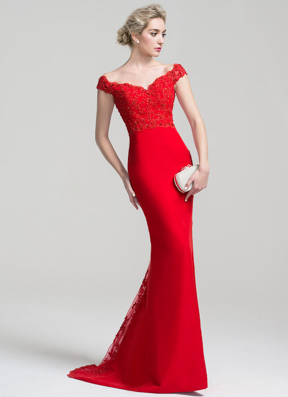 Robe de Soirée Rouge Glamour - gallery 2
