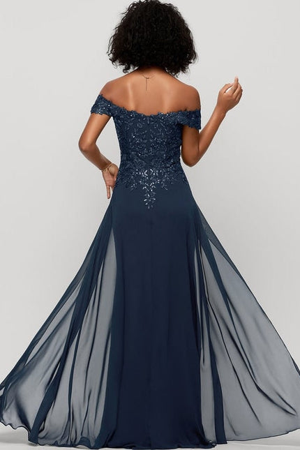 Robe de Soirée Émeraude Brodée - gallery 4