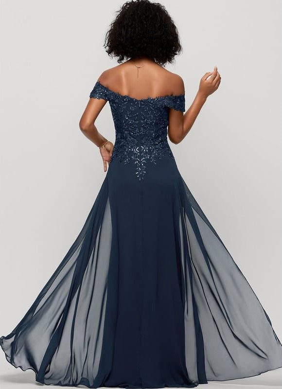 Robe de Soirée Émeraude Brodée - gallery 4