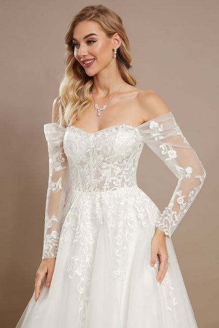 Robe de Soirée Aérienne Éthérée - gallery 3
