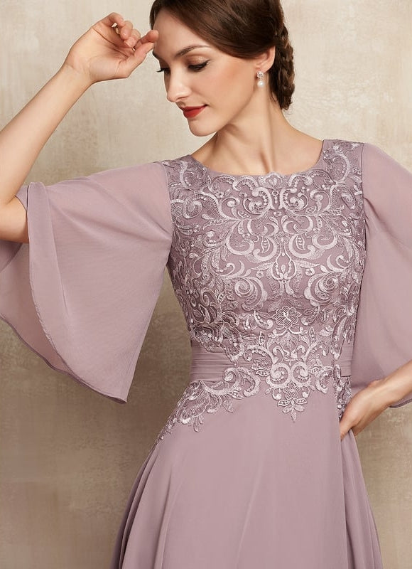 Robe de Soirée Lilas Enchanté - gallery 2