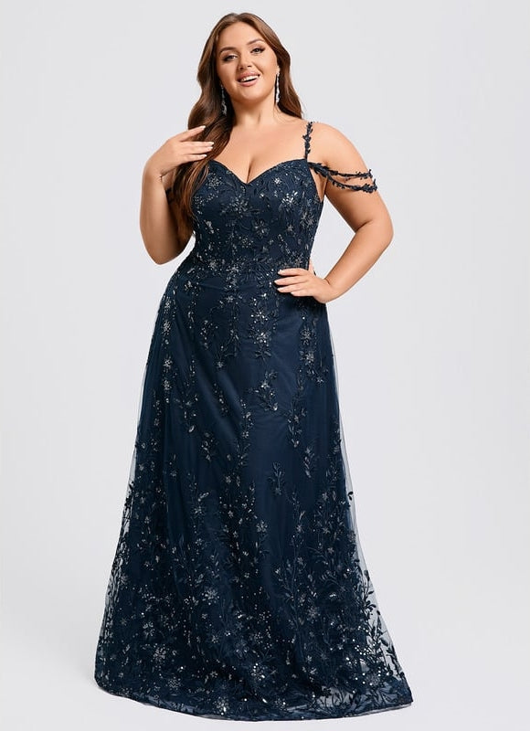 Robe de Soirée Velours Étoilé - gallery 9