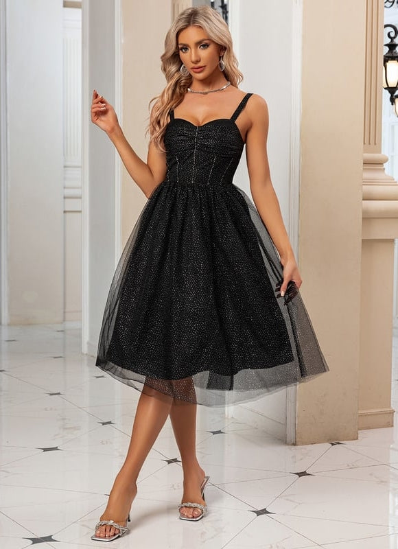 Robe de Soirée Étoile Nocturne