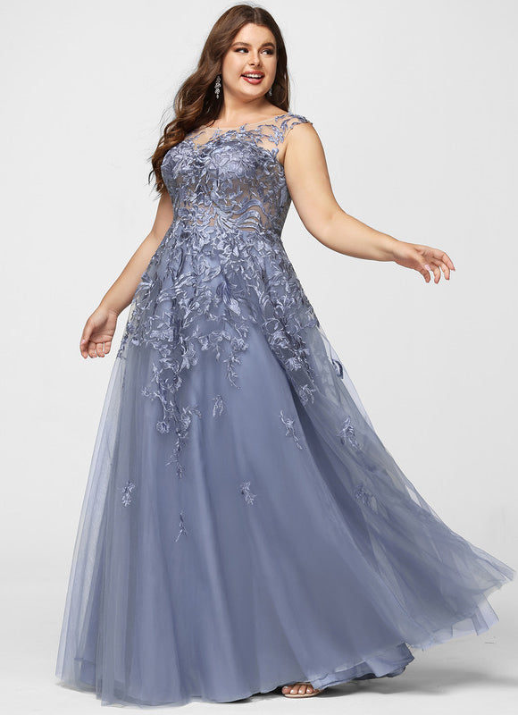 Robe de Soirée Aérienne Azur - gallery 8