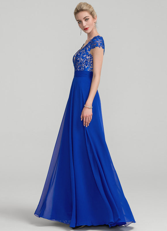 Robe de Soirée Élégance Marine Couture - gallery 4
