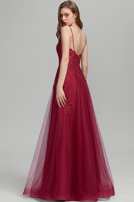 Robe de Soirée Bourgogne Envoûtante - gallery 3