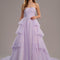 Robe de Soirée Lilas Éthéré